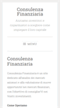 Mobile Screenshot of consulenza-finanziaria.it