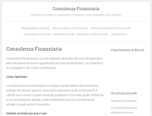 Tablet Screenshot of consulenza-finanziaria.it